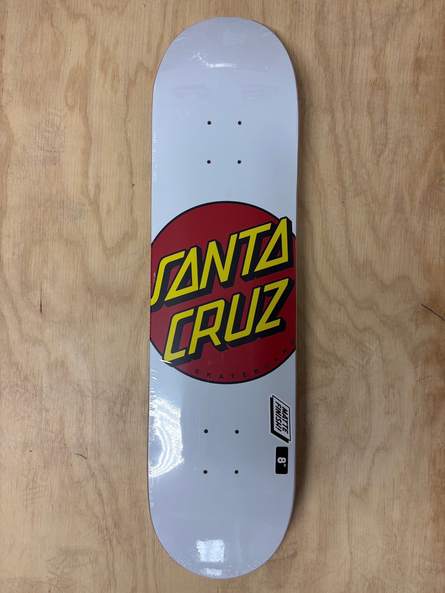 Classic Dot 8.00in x 31.62in Santa Cruz Decks 8.0