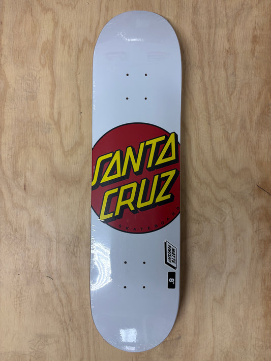 Classic Dot 8.00in x 31.62in Santa Cruz Decks 8.0