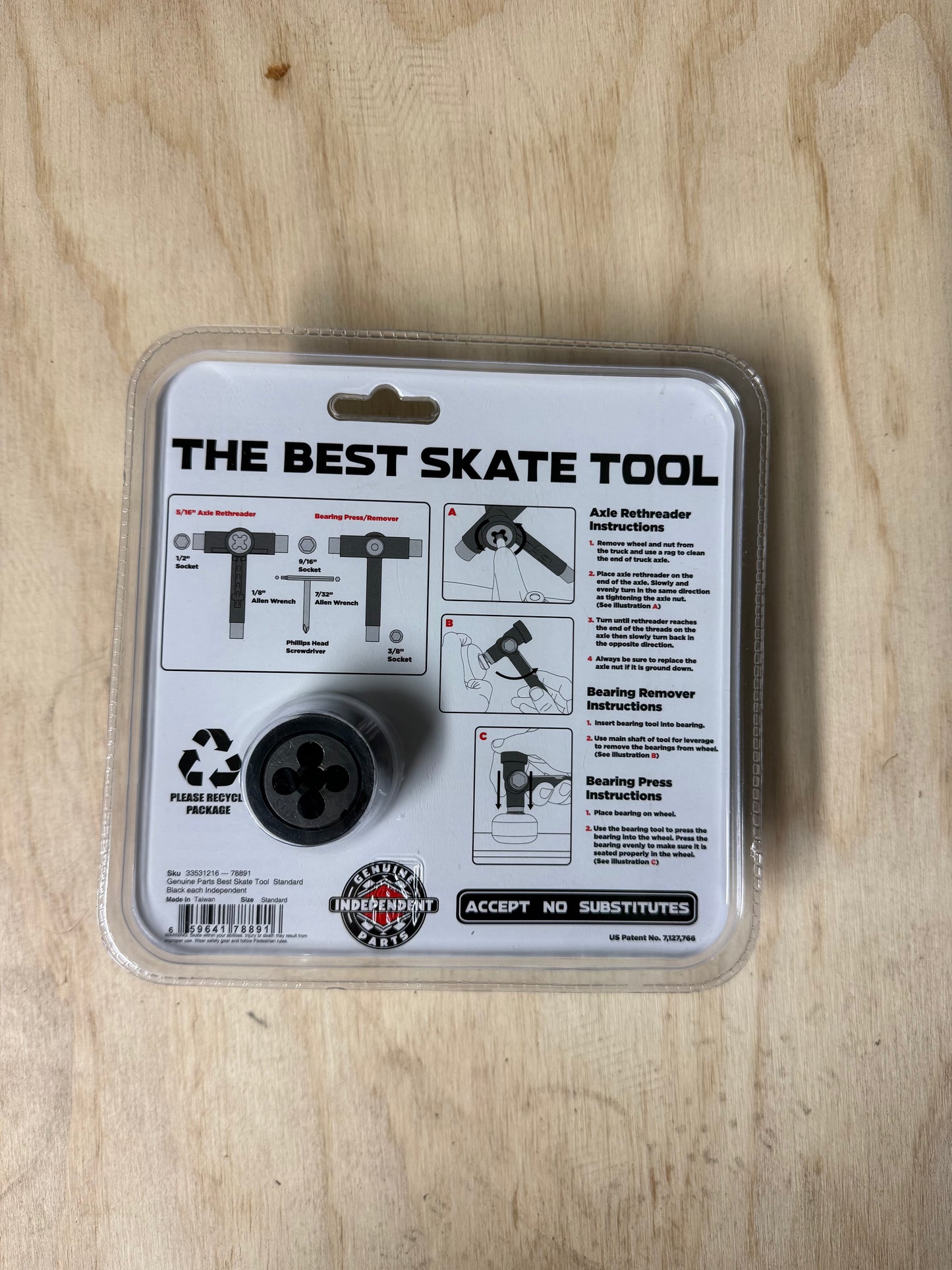 Independent Best Skate Tool Standard Black