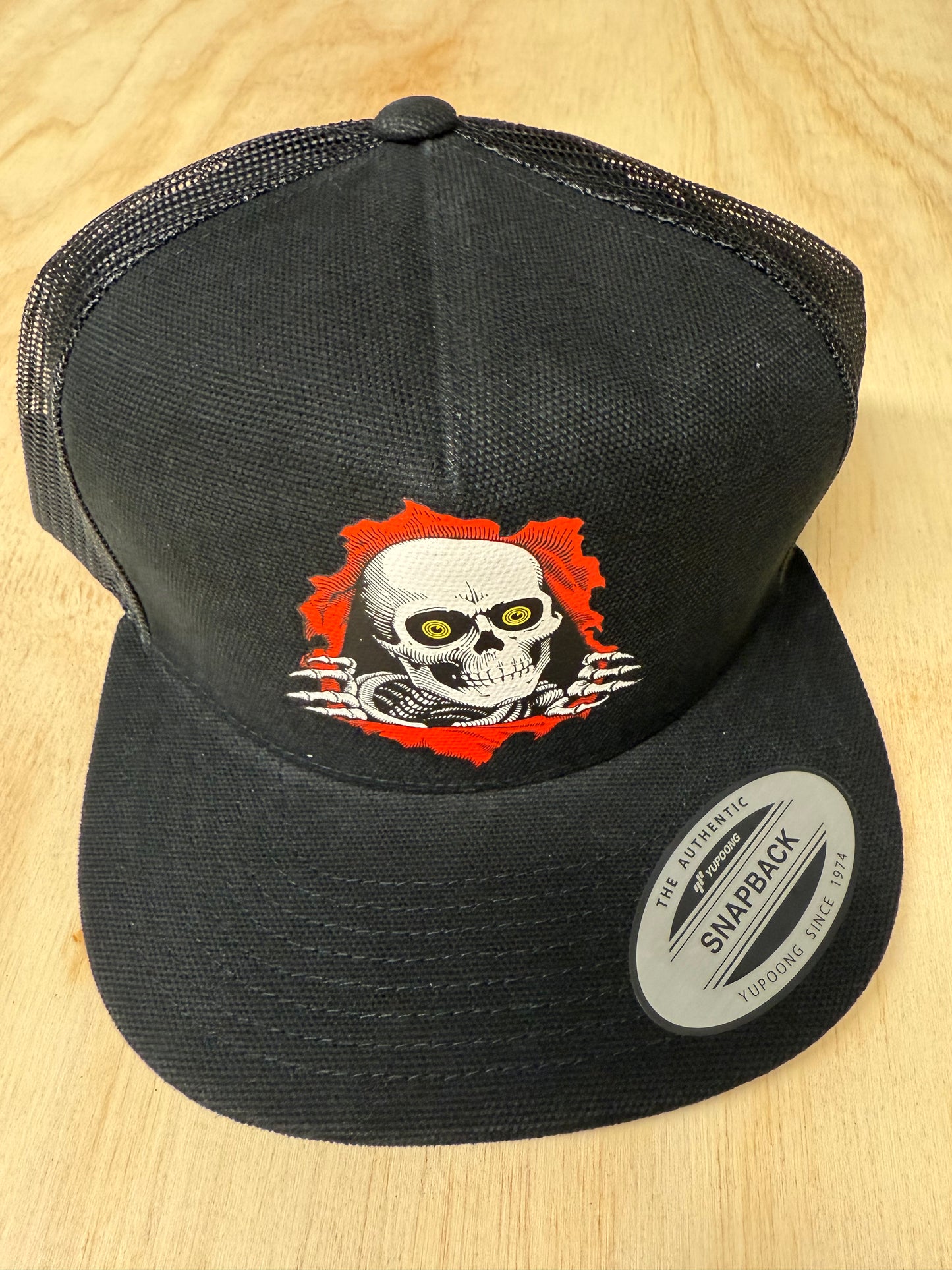 CAP TRUCKER PP RIPPER BLACK