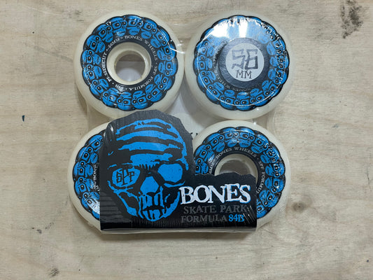 BONES WHEELS SPF Skateboard Wheels Circle Skulls 56mm P5 Sidecut 84B