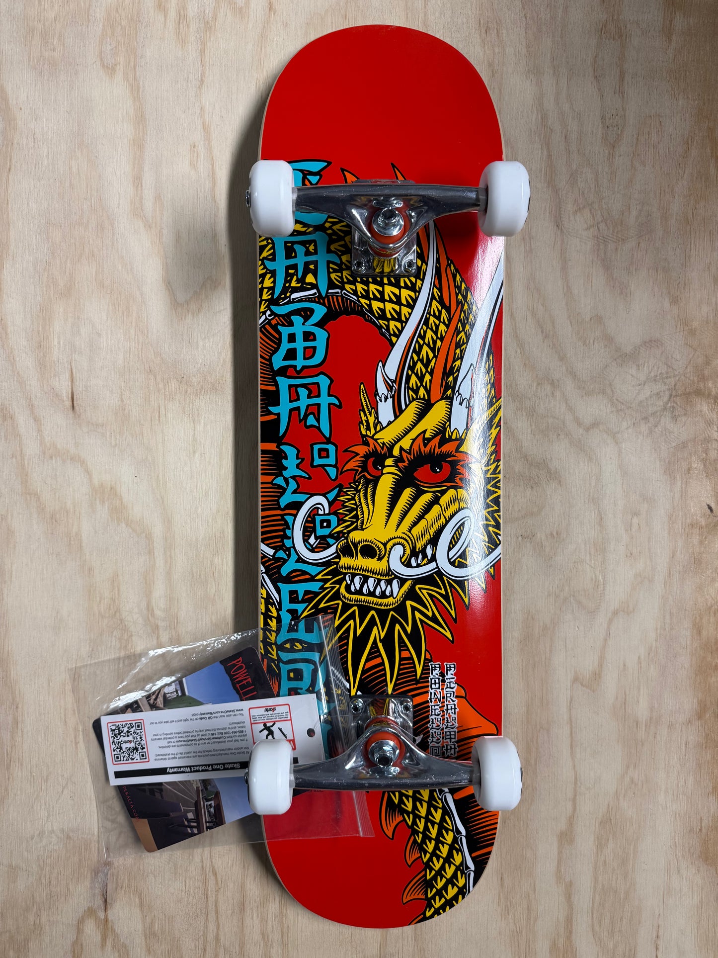 Powell Peralta Cab Ban This Complete Red - 8.25