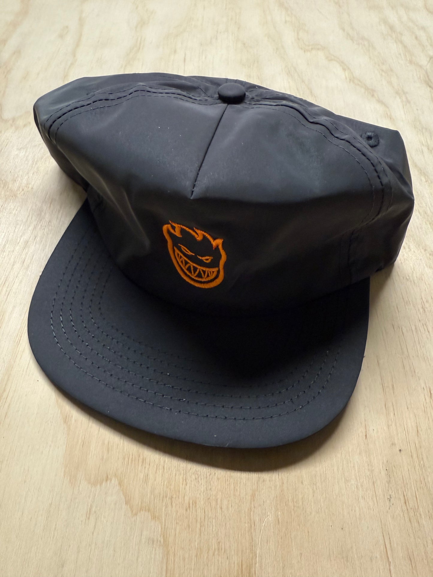 SPITFIRE LIL BH FILL STRAP HARD BILL HAT ADJ-BLK/GREY