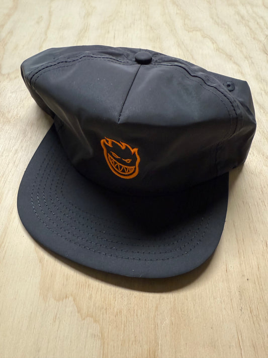 SPITFIRE LIL BH FILL STRAP HARD BILL HAT ADJ-BLK/GREY