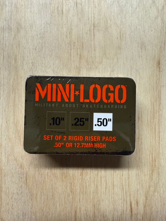 Mini Logo Riser Pads .50"  |  Riser Rigid