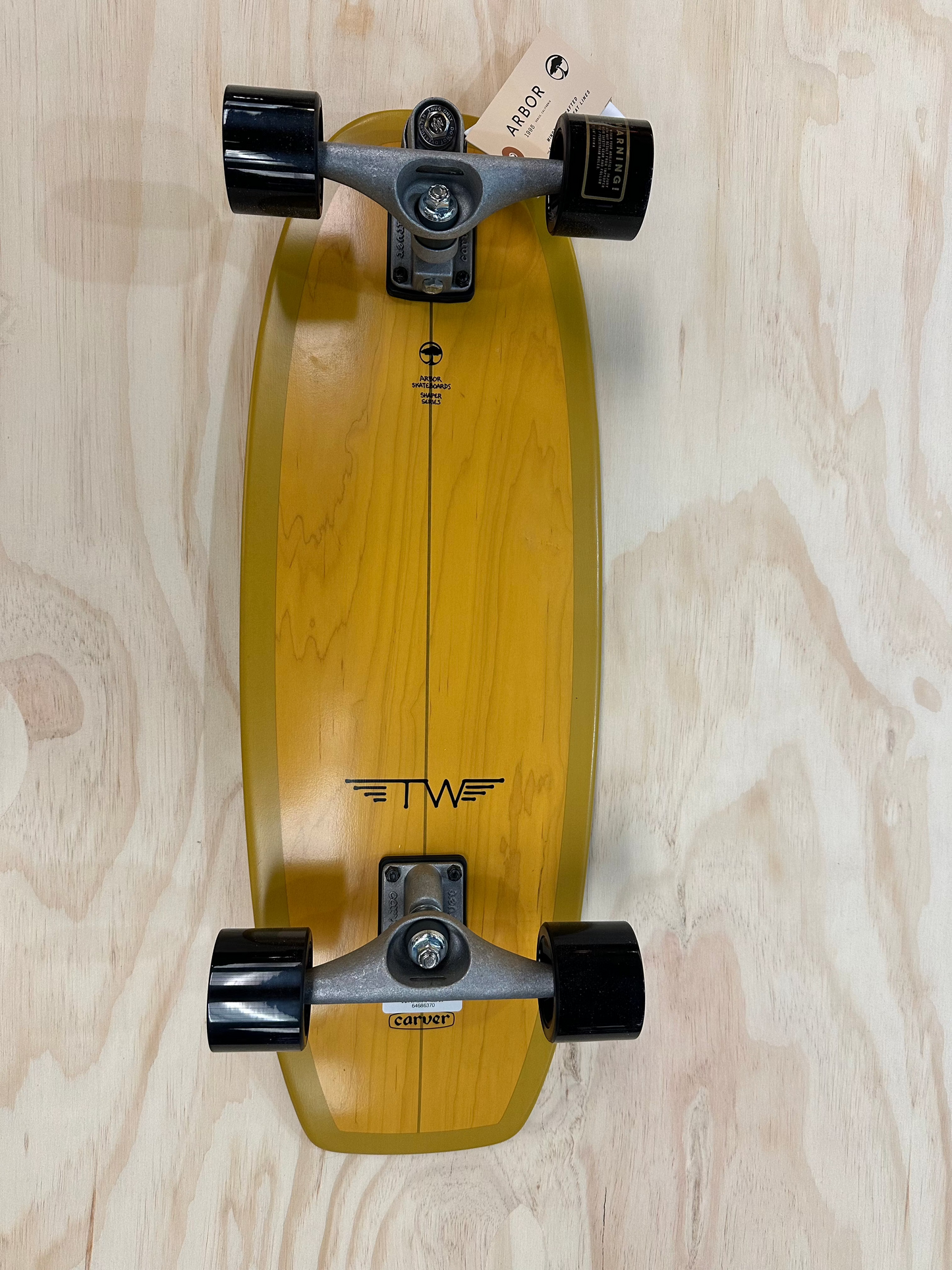 Arbor Tyler Warren Shaper 29in Surfskate Complete