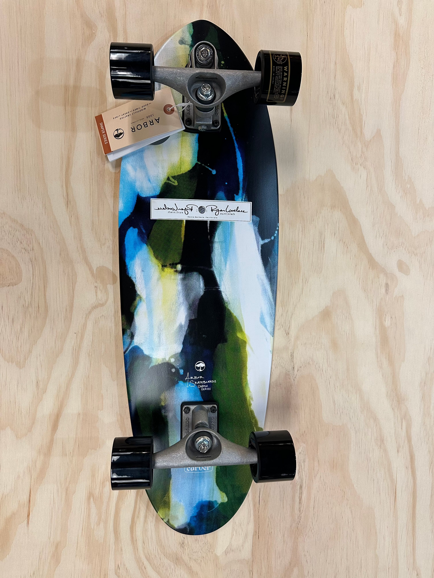 Arbor Ryan Lovelace Shaper 32in Surfskate Complete