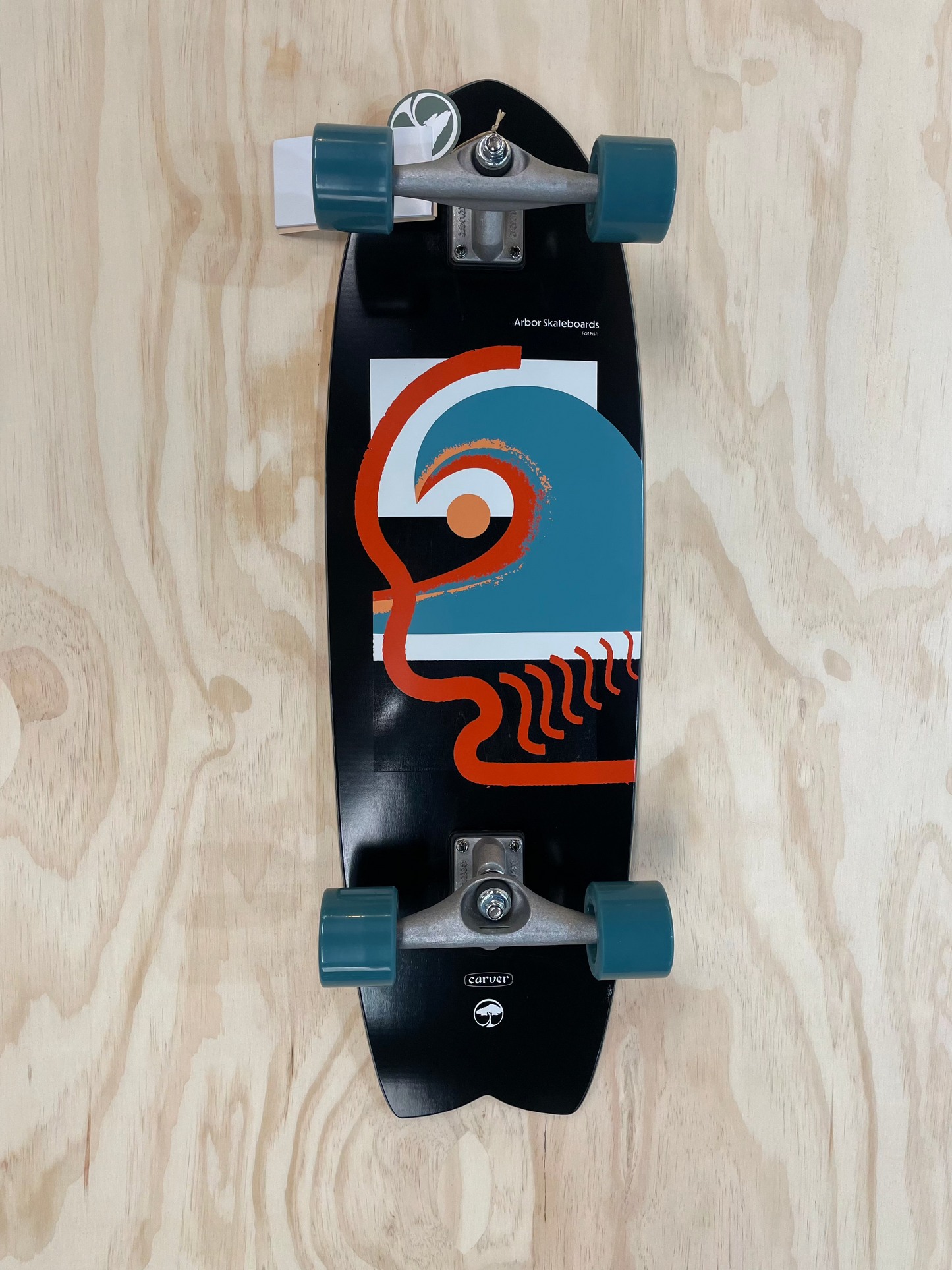 Arbor CX Fat Fish 32in Surfskate Complete