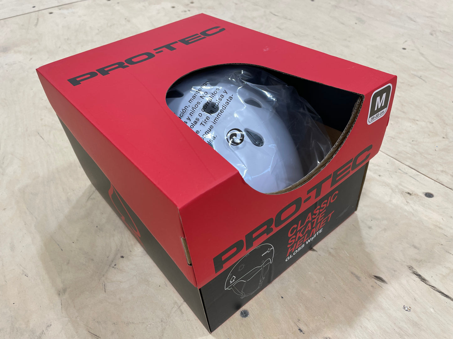 Pro-Tec Classic Gloss White M