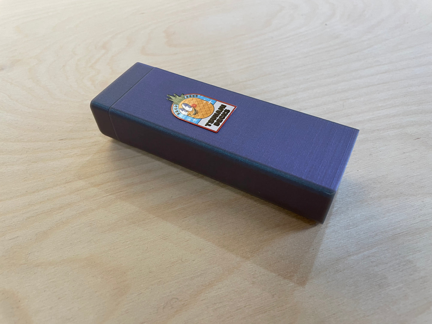 Tsunami Fingerboard Skateble Case - Blue