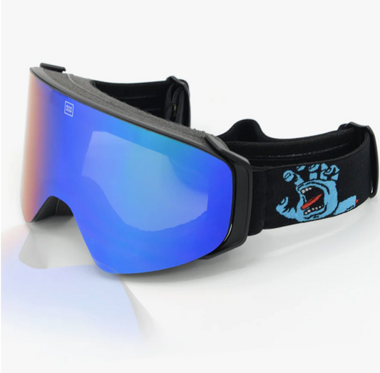 CYLINDRO Santa Cruze x Madson Screaming Hand Black/ Blue Chrome
