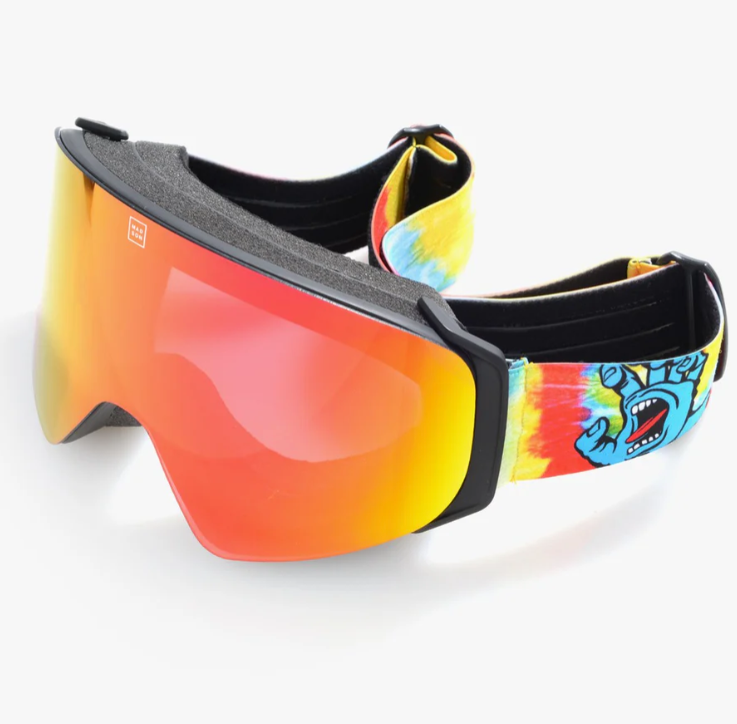 CYLINDRO Screaming Hand Tie Dye/ Red Chrome