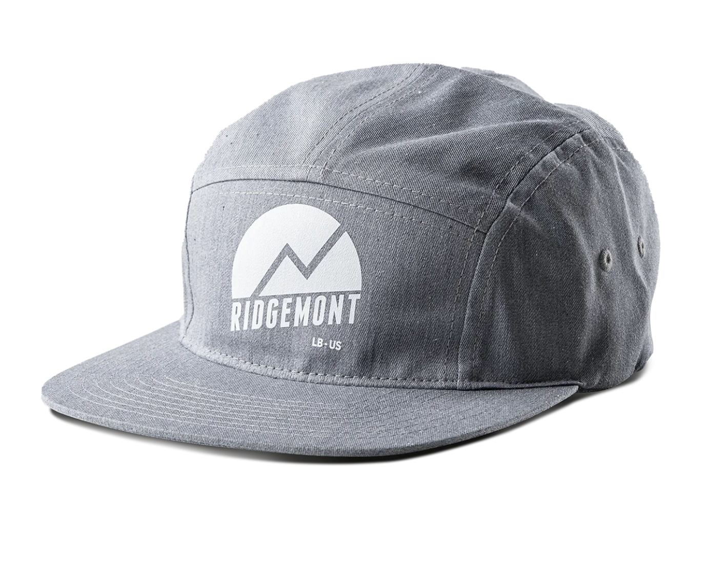 Descent 5 Panel Hat - Gray
