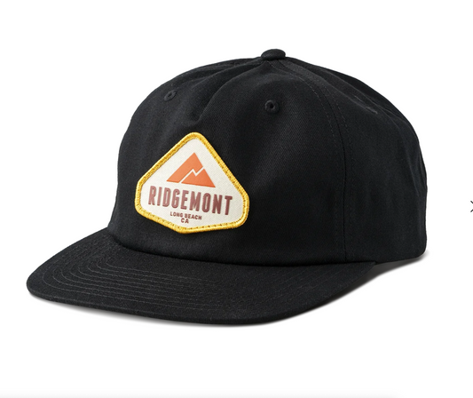 Fielder 5 Panel Hat - Black