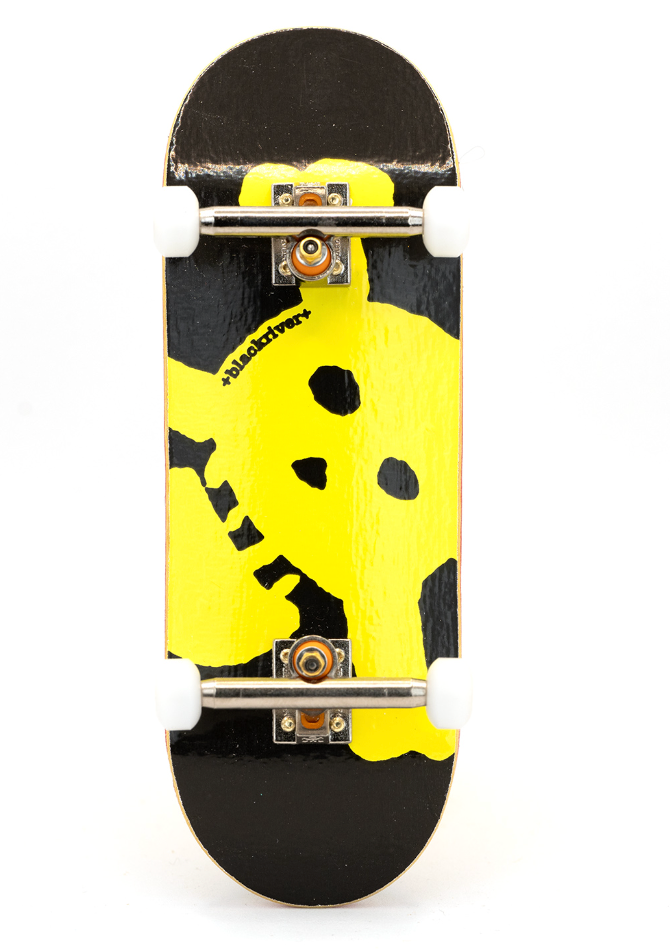 Blackriver Pro Complete Fingerboard - New Skull | Yellow 5ply Low 32mm