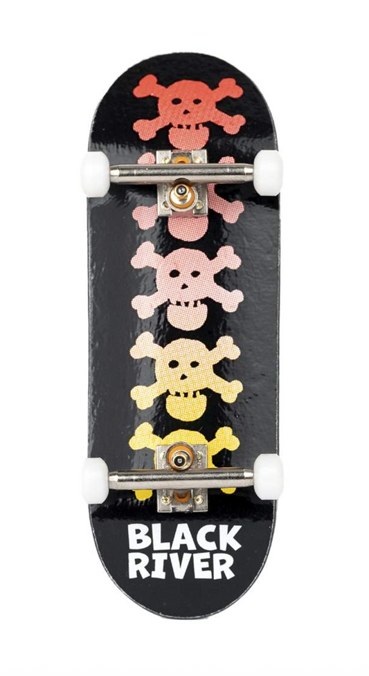 Blackriver Pro Complete Fingerboard - Riverlabel Skulls