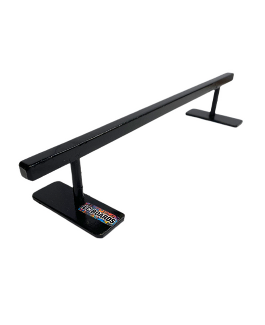 LC Flat Bar Rail Black
