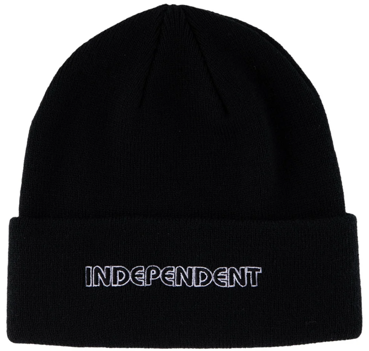 INDEPENDENT Groundwork Beanie Long Shoreman Hat - Black OS Unisex