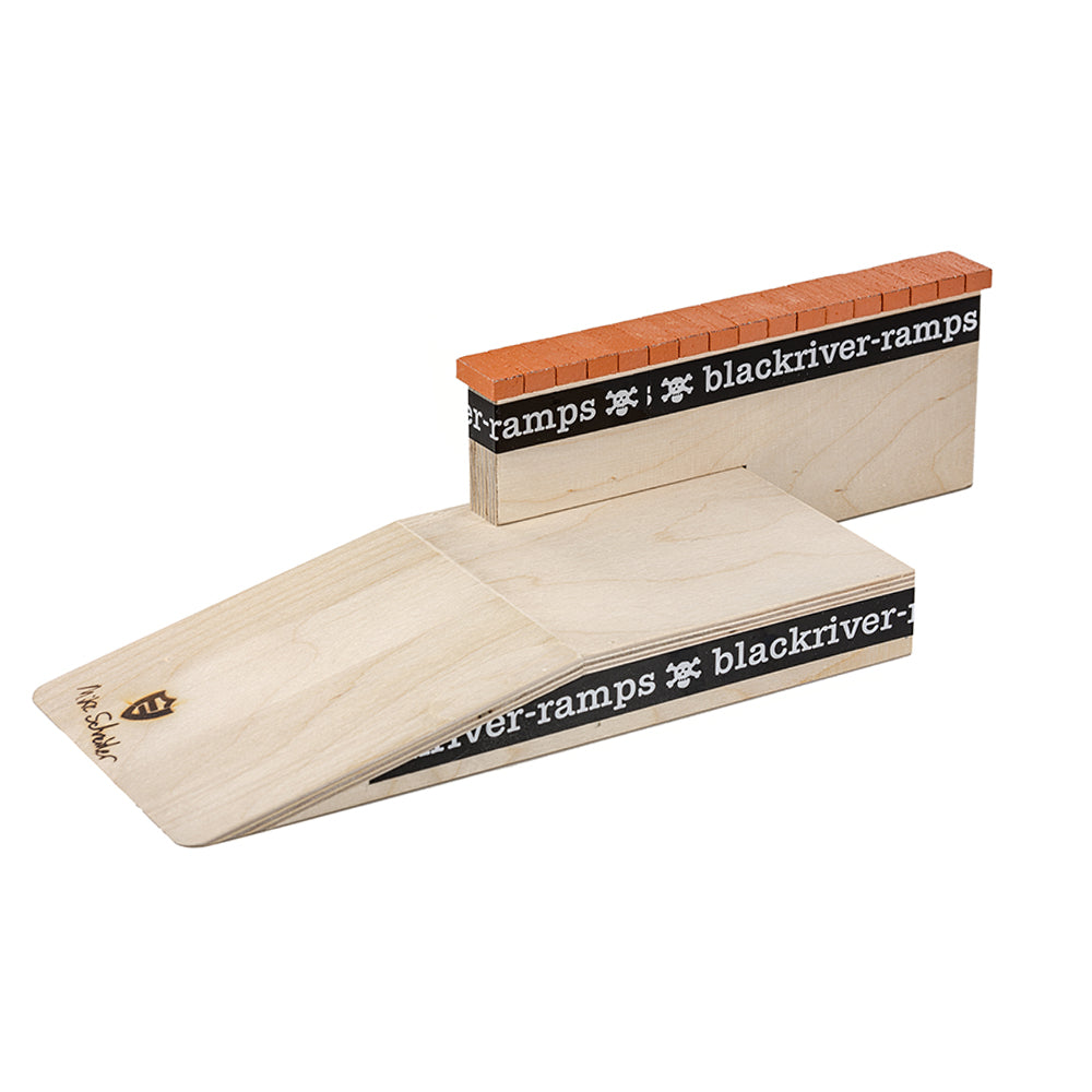 Blackriver Fingerboard Ramps - Schneider Pro 3 Brick Ledge